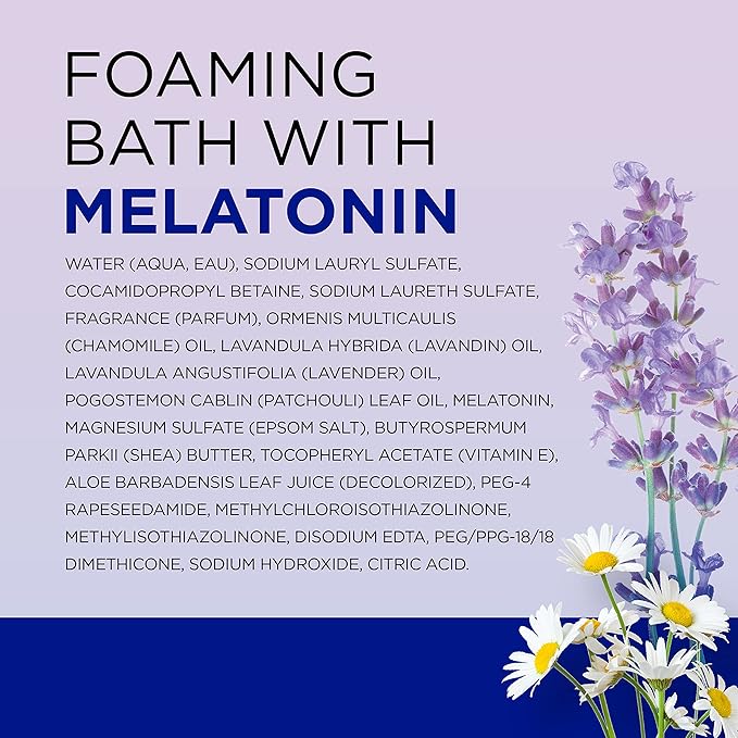 Dr Teal's Foaming Bath with Pure Epsom Salt, Melatonin Sleep Soak with - Image 10