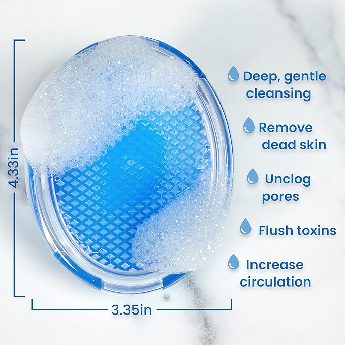 Dylonic Exfoliating Body Scrub Razor Bump Brush and Ingrown Hairs Solution - Image 3