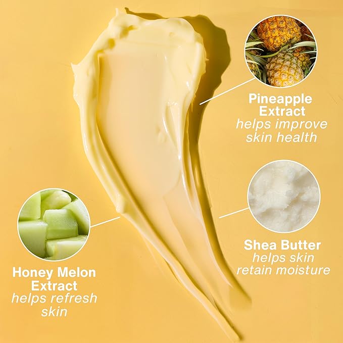 Hempz Sweet Pineapple & Honey Melon Moisturizing Skin Lotion, Hemp Seed Herbal - Image 6