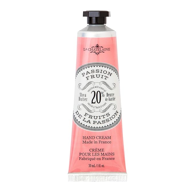 La Chatelaine 20% Shea Butter Hand Cream Travel Size, Organic Argan Oil by LaChatelaine