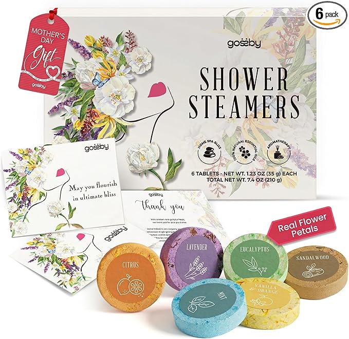 GOSSBY Shower Steamers Aromatherapy by Gossby