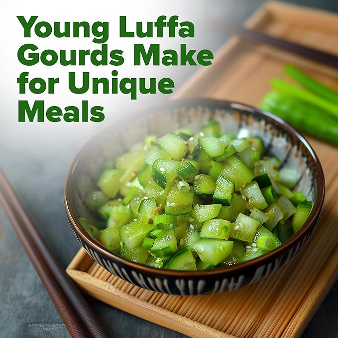 HOME GROWN Luffa Seeds 80+ Heirloom Non-GMO Loofah Gourd Seeds - Image 4