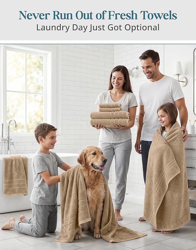 Casa Platino 18 Pcs 100% Cotton Towel Set - Image 4