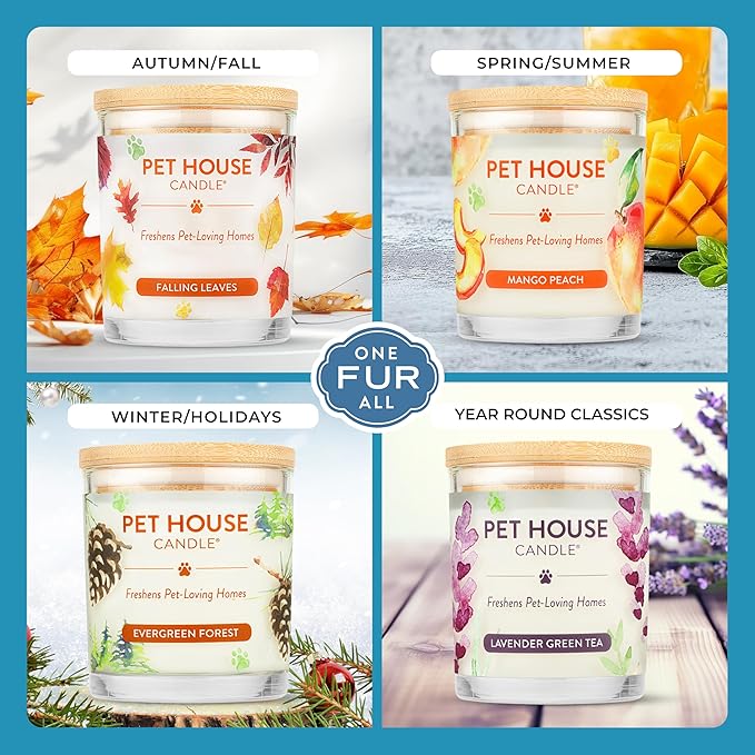 One Fur All Pet House Candle 2 Pack - Image 4