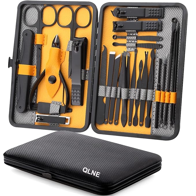Nail Clippers Sets High Precisio Stainless Steel Nail Cutter Pedicure Kit Nail by QLNE