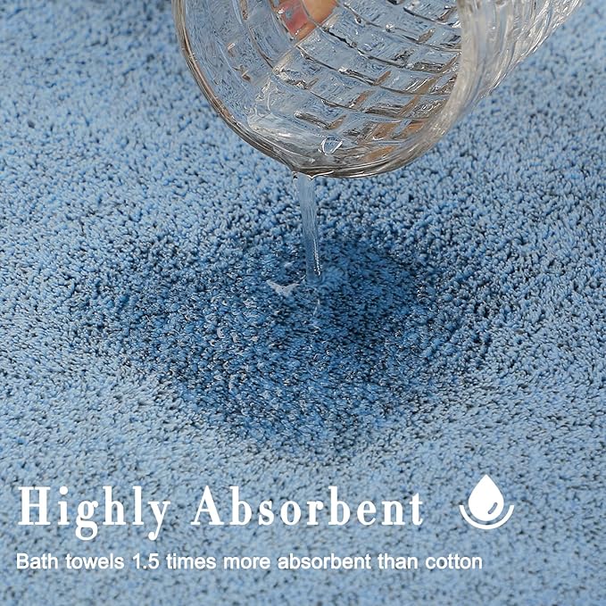 SEISSO Bath Towels, Extra Absorbent & Quick Drying Towels - Image 3