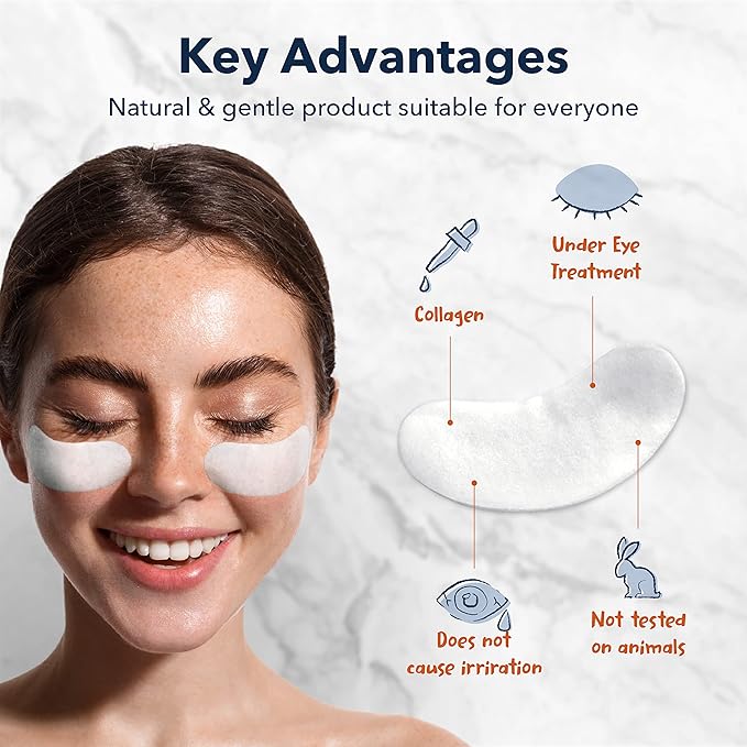 Purederm Deluxe Collagen Eye Mask Collagen Pads - Image 2