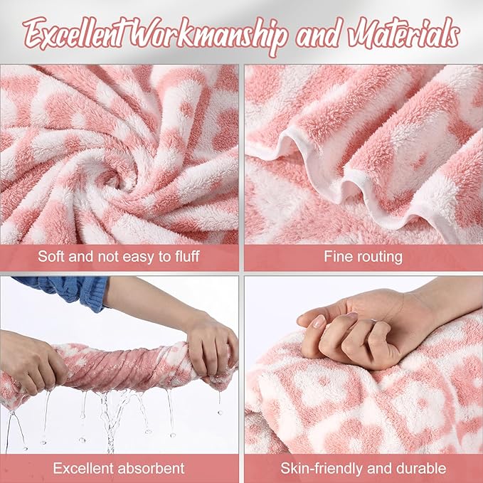 SmoothNovelty 12 Pack Microfiber Bath Towels Bulk 27'' x 60'' Oversized Size - Image 3