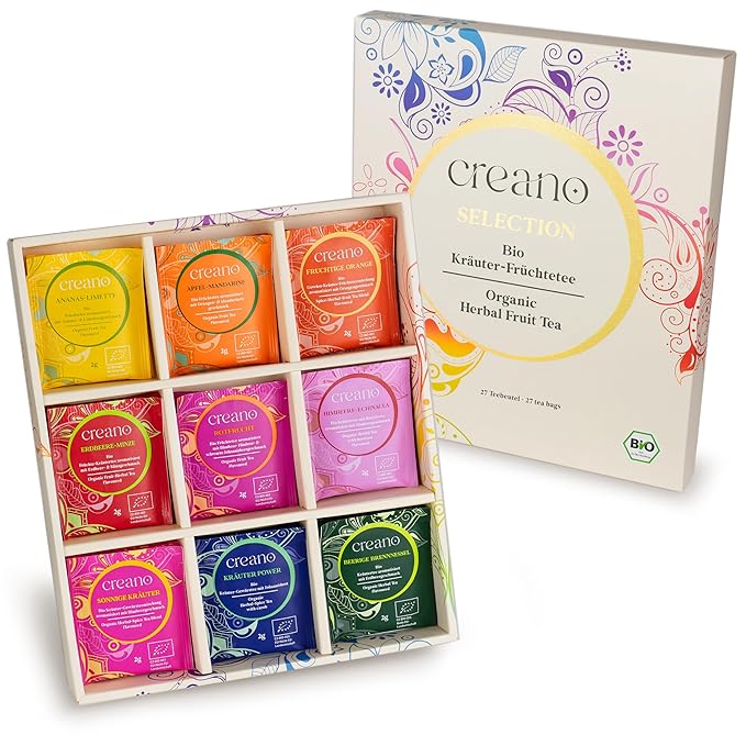 Creano Organic Herbal & Fruit Tea Gift Set - Image 7