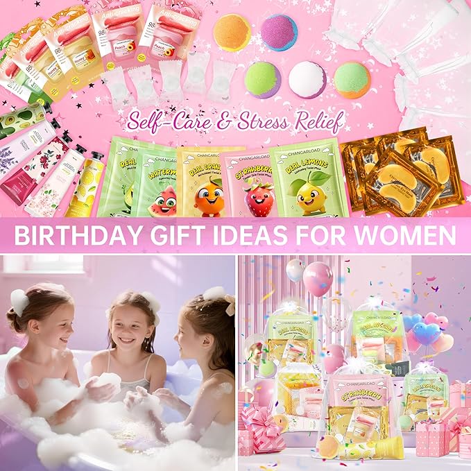 35 Pcs Spa Party Supplies for 5 – Spa Gifts for Women, Girls & Kids | Spa Set - Image 8