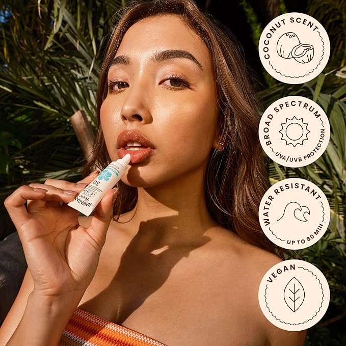 Hawaiian Tropic Lip Sunscreen SPF 30, Island Coconut | SPF Lip Balm, Beach - Image 5