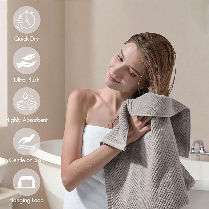 Madison Park 4-Piece Hand Towel Set - Image 6