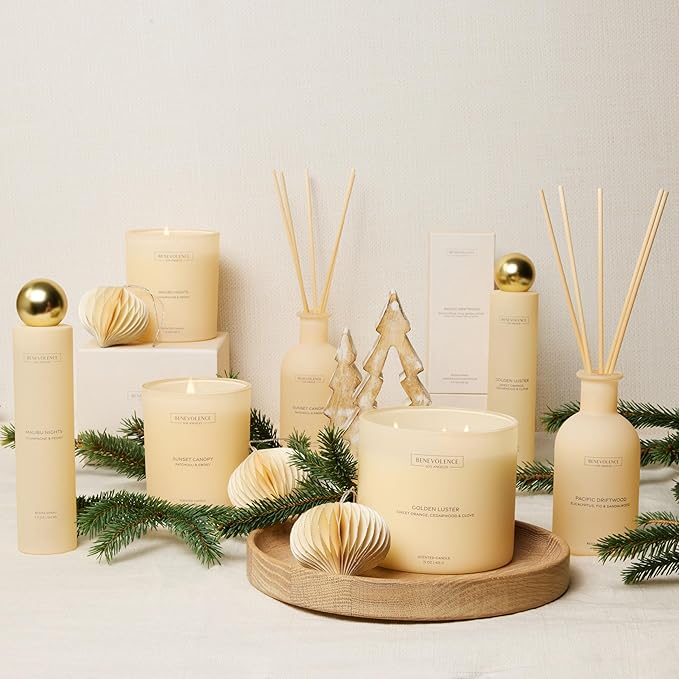 Orange, Cedarwood & Clove – Benevolence LA Large 3-Wick Scented Candle - Image 9