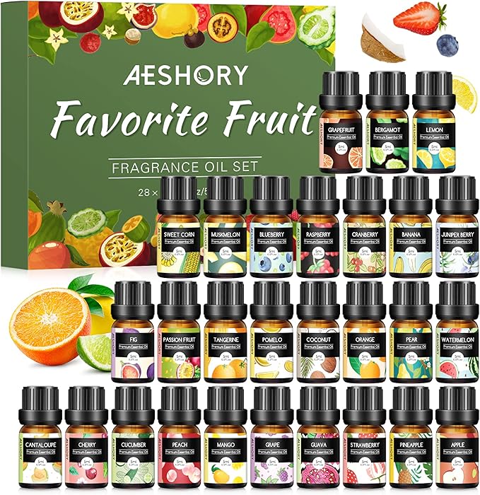 Fruity Essential Oils Set by AeshoryLiveLikePoetry