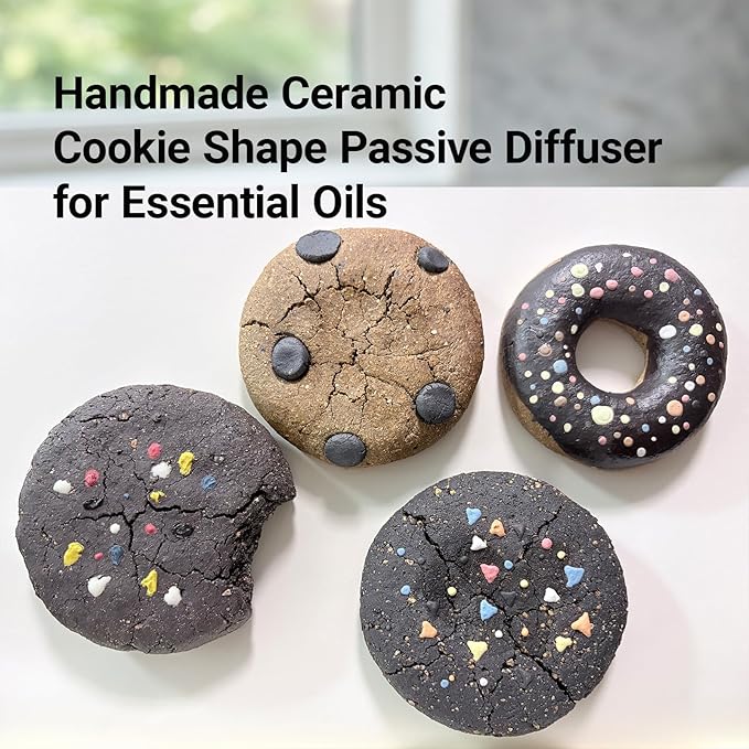 Handmade Ceramic Cookie Shape Passive Diffuser - Image 8