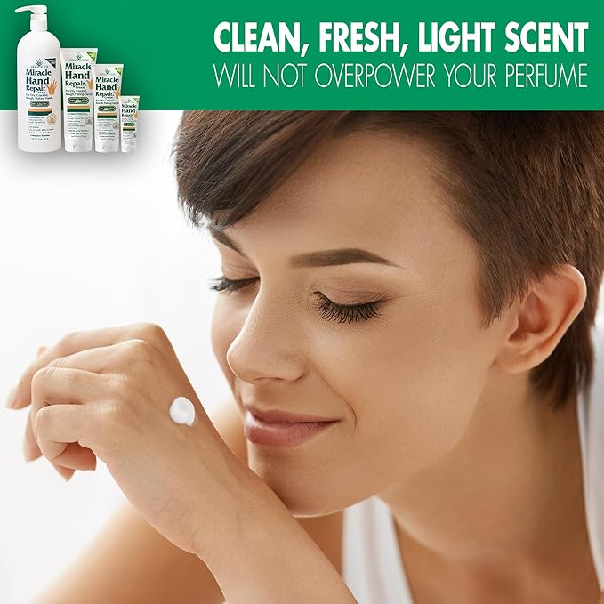 Miracle Hand Repair Cream for Dry Cracked Hands 8 oz Best Healing Hand Cream - Image 4