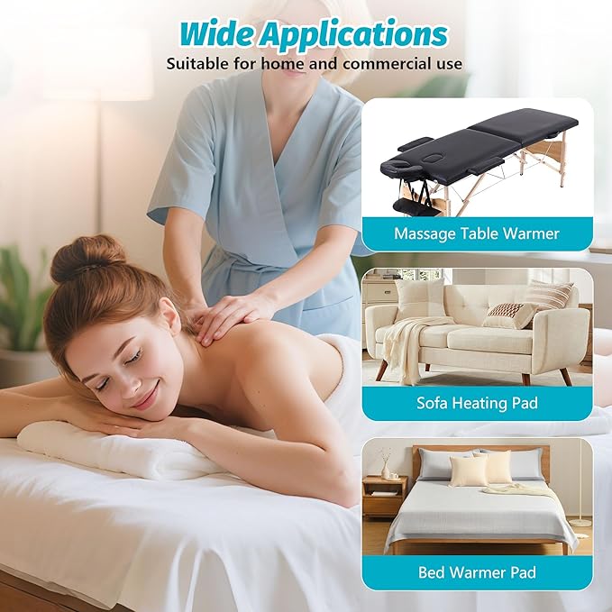 Massage Table Warmer Heating Pad Professional SPA Massage Bed Warmer - Image 6