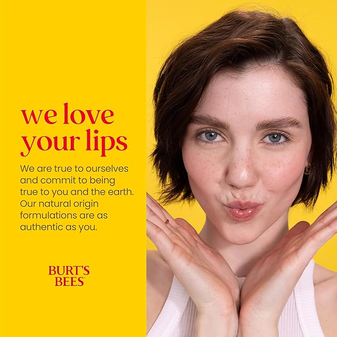 Burt's Bees 4 Pack Lavender Vanilla, Sweet Peach, Wildflower Honey; 24 Hour - Image 7
