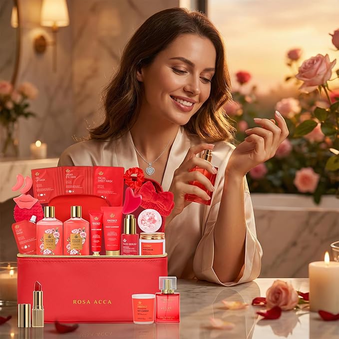 25 Pcs Mother's Day Gift, Hydrating Skin Care Set, Home Spa Self Care Gifts - Image 3