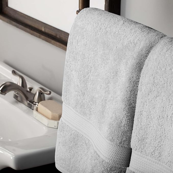 Superior Egyptian Cotton Pile 10 Piece Towel Set, Includes 2 Bath, 4 Hand - Image 7