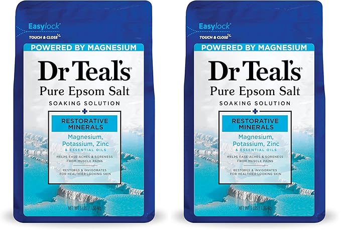 Dr Teal's Pure Epsom Salt, Restorative Minerals by DrTeals