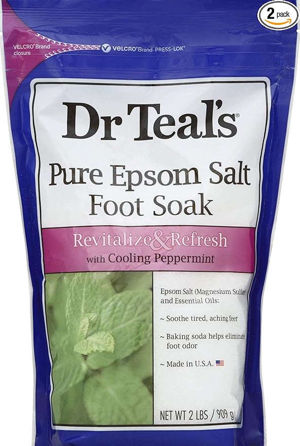 Dr. Teal's Pure Epsom Salt Foot Soak Solution Gift Set by DrTeals