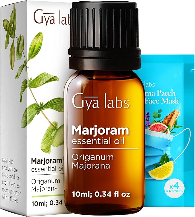 100% Pure Marjoram Essential Oil by GyaLabs