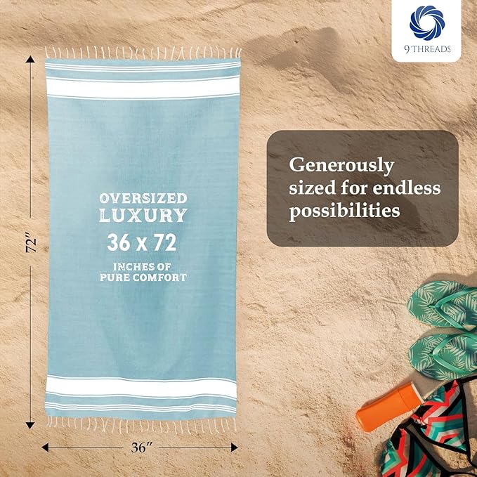 Cotton Turkish Beach Towel - Image 4