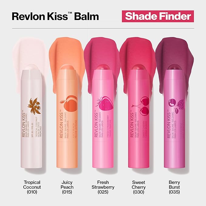 Revlon Lip Balm, Kiss Tinted Lip Balm, Face Makeup - Image 6