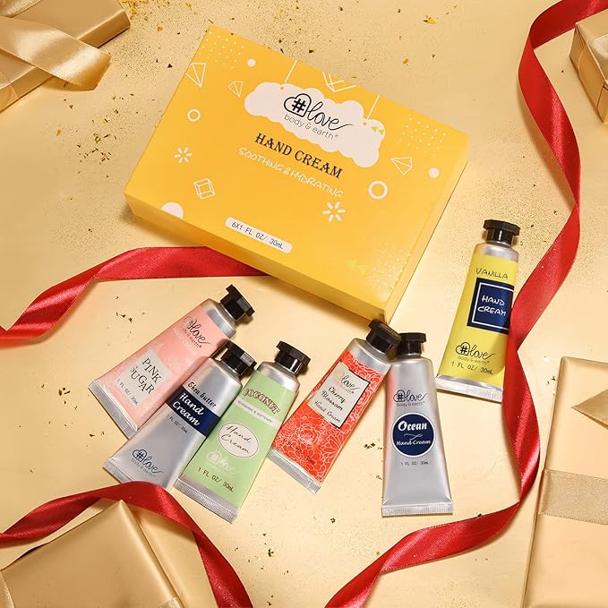BODY & EARTH # LOVE Hand Cream Gifts Set, Mothers Day Gifts - Image 2