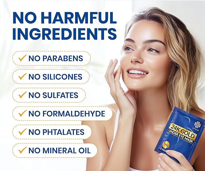 Stylia Under Eye Patches for Puffy Eyes and Dark Circles - Image 6