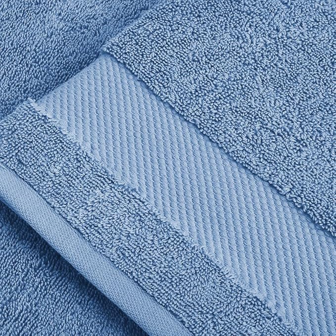 BIOWEAVES 100% Organic Cotton 700 GSM Plush Washcloths 13" x 13" GOTS Certified - Image 4