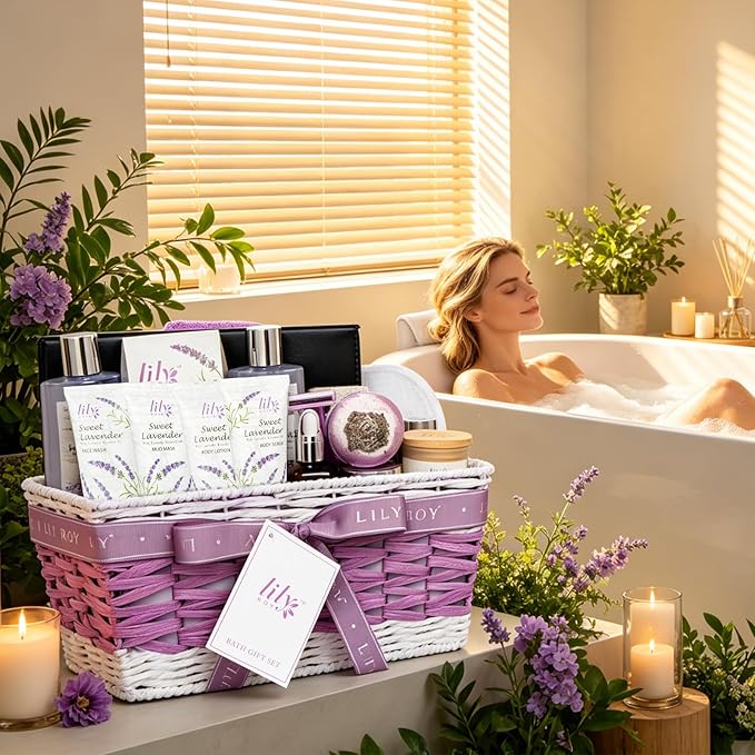 Mother's Day Gift Basket for Mom, Gifts for Women, Spa Gift Basket for Women - Image 6