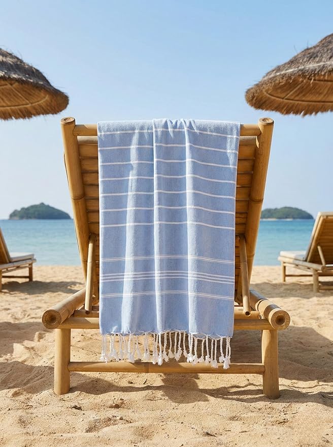 Cotton Turkish Beach Towel - Image 6
