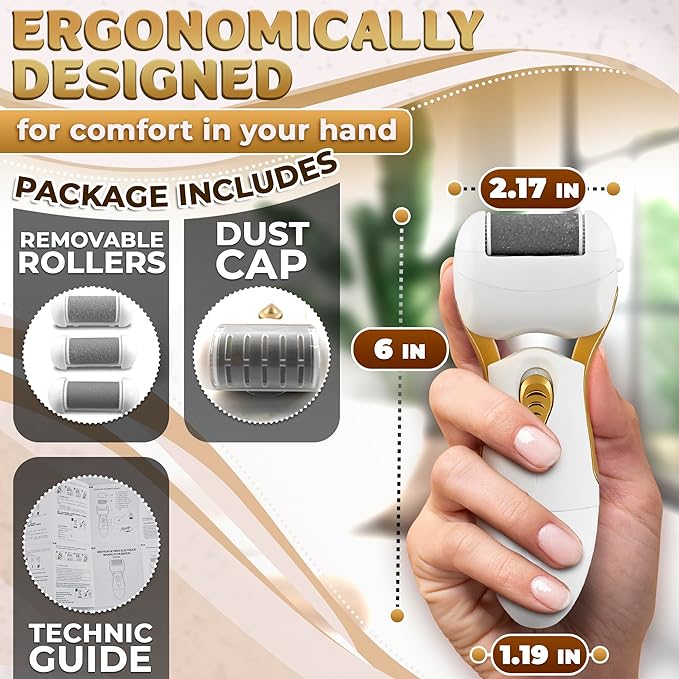 Electric Callus Remover for Feet – Electric Foot Filer - Image 2