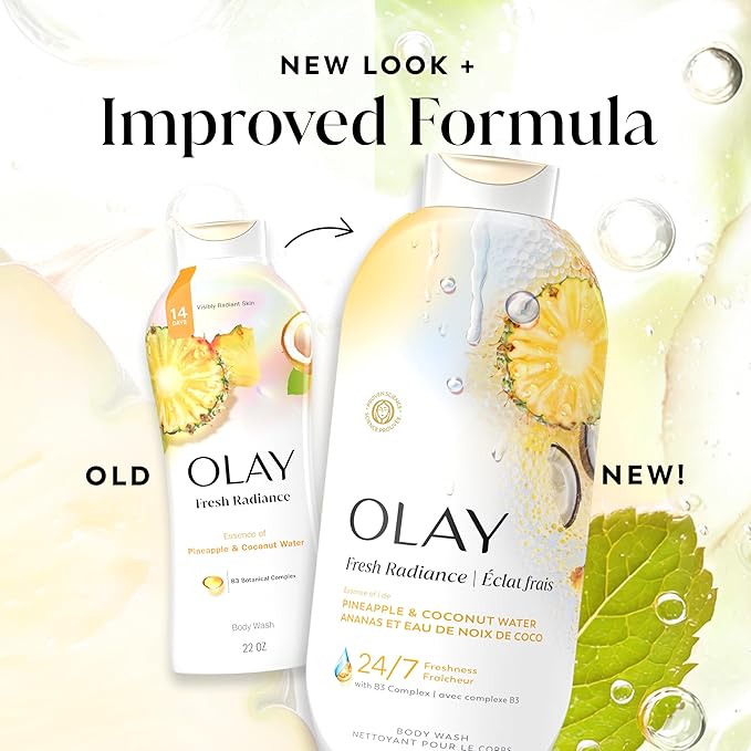 Olay Body Wash for Women, Fresh Radiance, 24/7 Skin-Loving Freshness, Visibly - Image 9