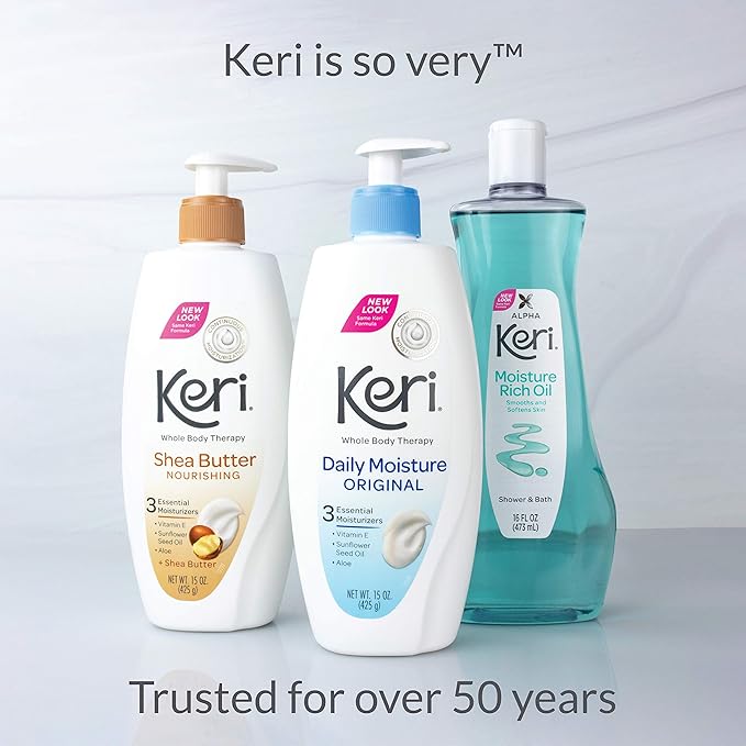 Keri Whole Body Therapy Original, Continuous Moisturization, 3 Essential - Image 6