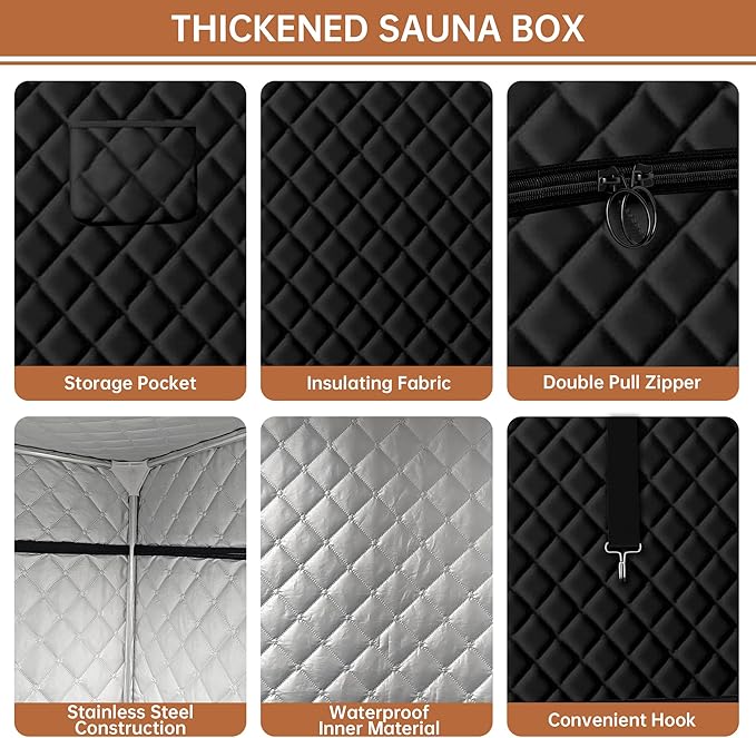 Springspa Portable Steam Sauna Box - Image 5