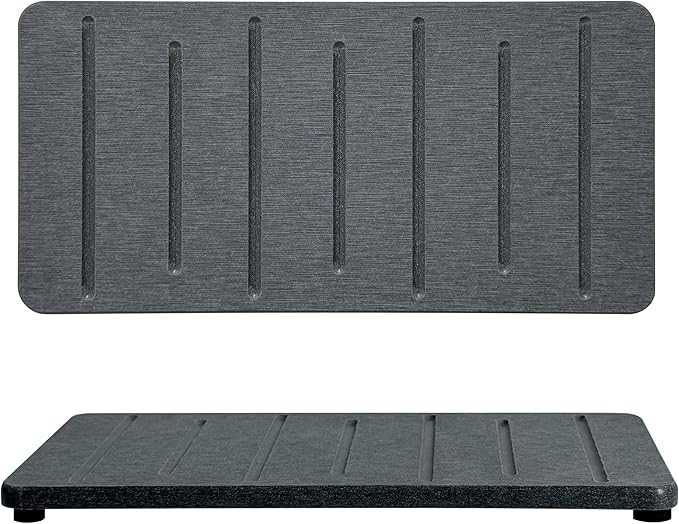 2PCS Water Absorbing Stone Tray by YEECOPON