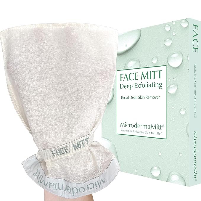 MicrodermaMitt Deep Exfoliating Mitt Scrub by Microdermamitt