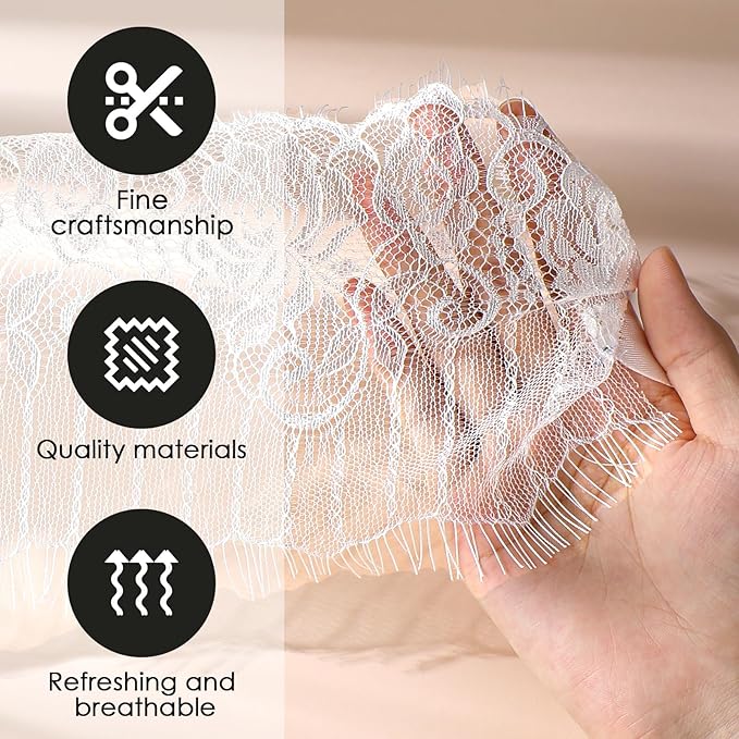 FRESHME Lace Sleep Eye Mask - Image 5