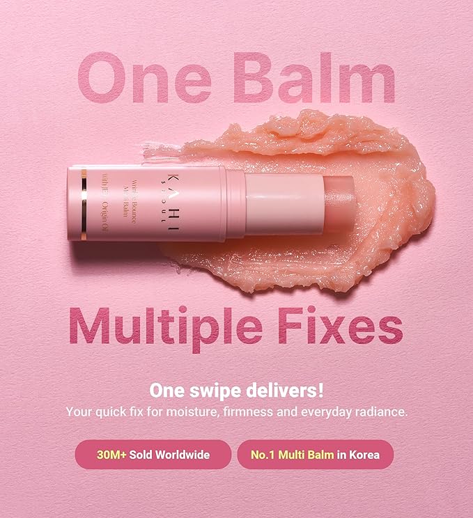 KAHI Wrinkle Bounce Multi Balm Stick | PDRN Collagen Wrinkle Stick | Korean - Image 2
