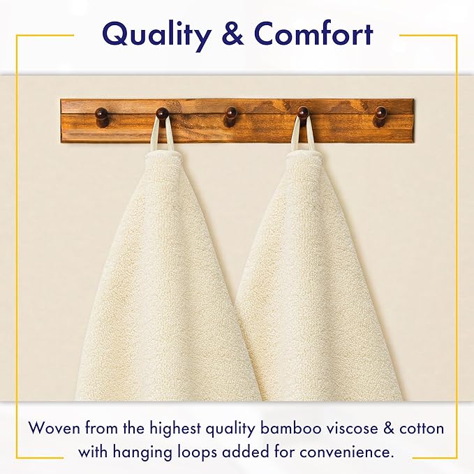 Alusa Home Ultra Soft & Plush Viscose from Bamboo Bath Sheets - Image 4