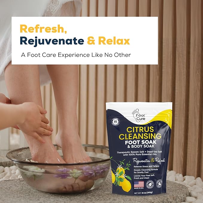 FOOT CURE Citrus Detox Foot Soak - Image 7