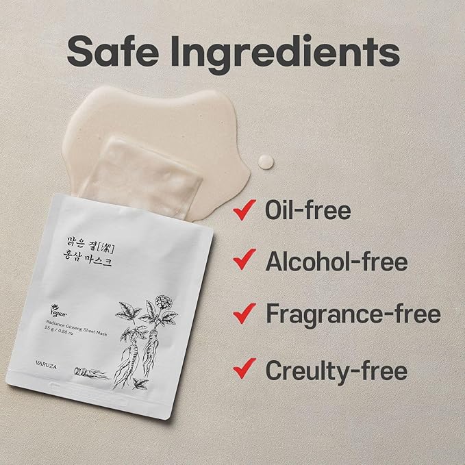 Radiance Ginseng Sheet Masks - Image 3