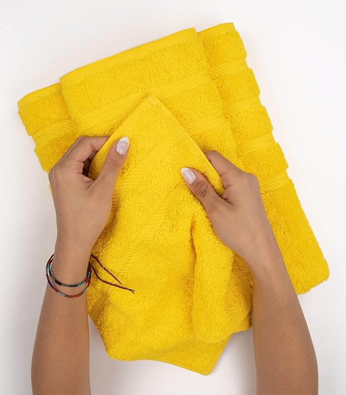 American Soft Linen Luxury 6 Piece Towel Set, 2 Bath Towels 2 Hand Towel 2 - Image 6