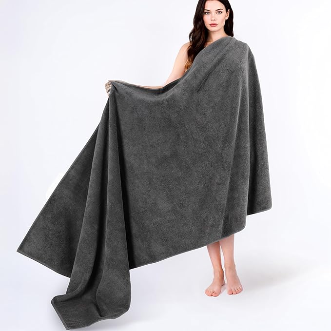 Cotton Paradise 100% Cotton 40x80 Oversized Bath Sheet, Extra Large Turkish by UNITEDHOMETEXTILE