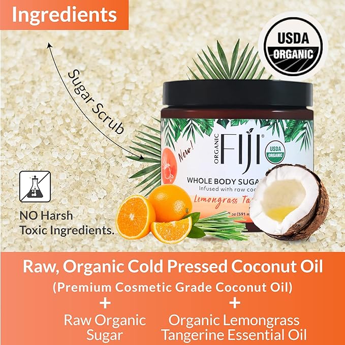 Organic Fiji Whole Body Scrub - Image 6