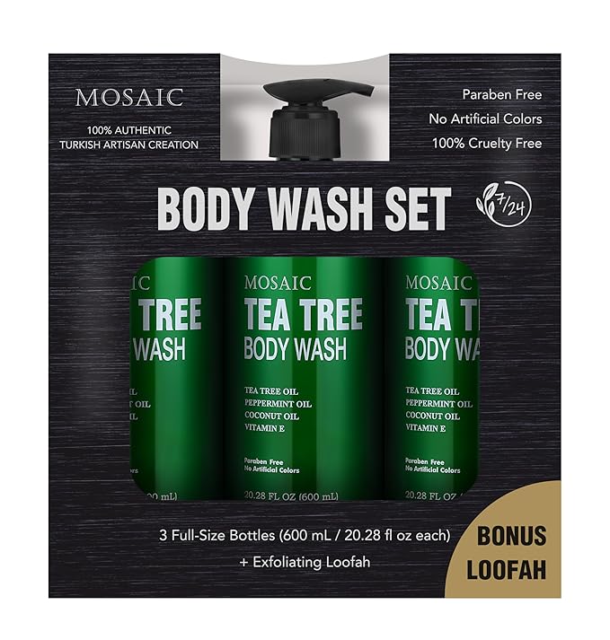 AnatoliaDaphne Tea Tree Body Wash and Shower Gel - Image 2