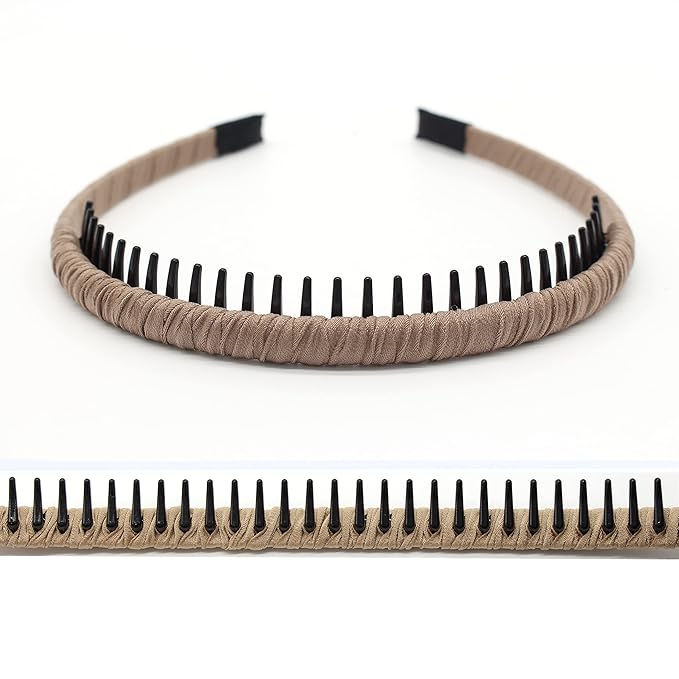 JOBAND 4pcs Hairbands for Women, Non-Slip Zig Zag Headbands, Adjustable Teeth - Image 3